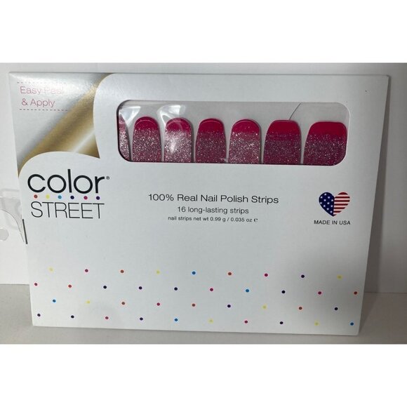 Color Street Nail Polish Strips Florence Fizz Retired NIP - Picture 1 of 3
